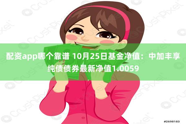 配资app哪个靠谱 10月25日基金净值：中加丰享纯债债券最新净值1.0059